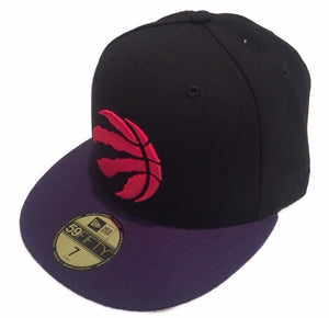 Men's Toronto Raptors Black Purple Red Custom New Era 59fifty Fitted Hat Cap NBA - Bleacher Bum Collectibles, Toronto Blue Jays, NHL , MLB, Toronto Maple Leafs, Hat, Cap, Jersey, Hoodie, T Shirt, NFL, NBA, Toronto Raptors