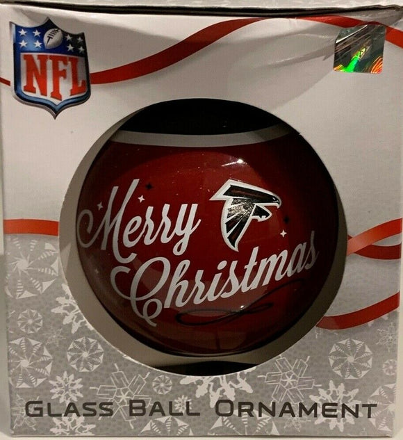 Atlanta Falcons Shatter Proof Single Ball Christmas Ornament NFL Football