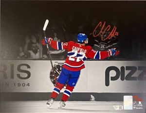 Cole Caufield Montreal Canadiens Signed 11x14 Spotlight Photo Limited Edition out of 122