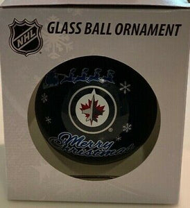 Winnipeg Jets Shatter Proof Single Ball Christmas Ornament NHL Hockey