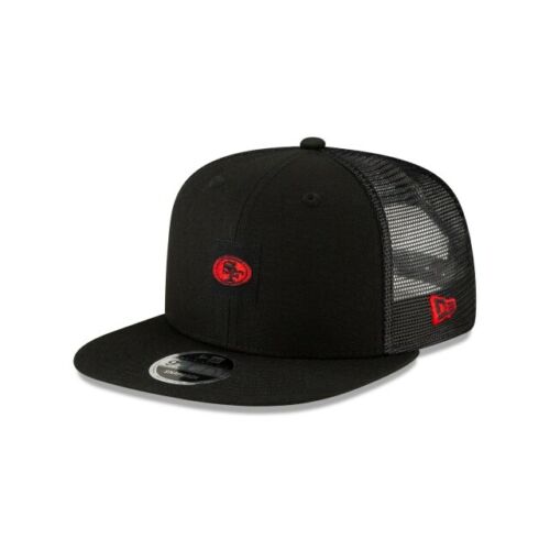 Men's San Francisco 49ers Coach Shanahan Sideline 950 Snapback New Era Cap Hat Black
