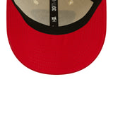 Men's San Francisco 49ers New Era Cream/Scarlet 2022 Sideline 39THIRTY 2-Tone Flex Hat