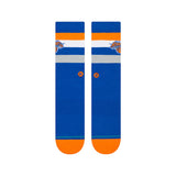 Men's New York Knicks NBA Basketball Stance Stripe Crew Socks - Size Large