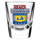The Sports Vault Los Angeles Rams Super Bowl LVI Champions - 2oz. Shot Glass