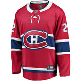 Men's Montreal Canadiens Cole Caufield Fanatics Branded Red Home Breakaway - Replica Jersey