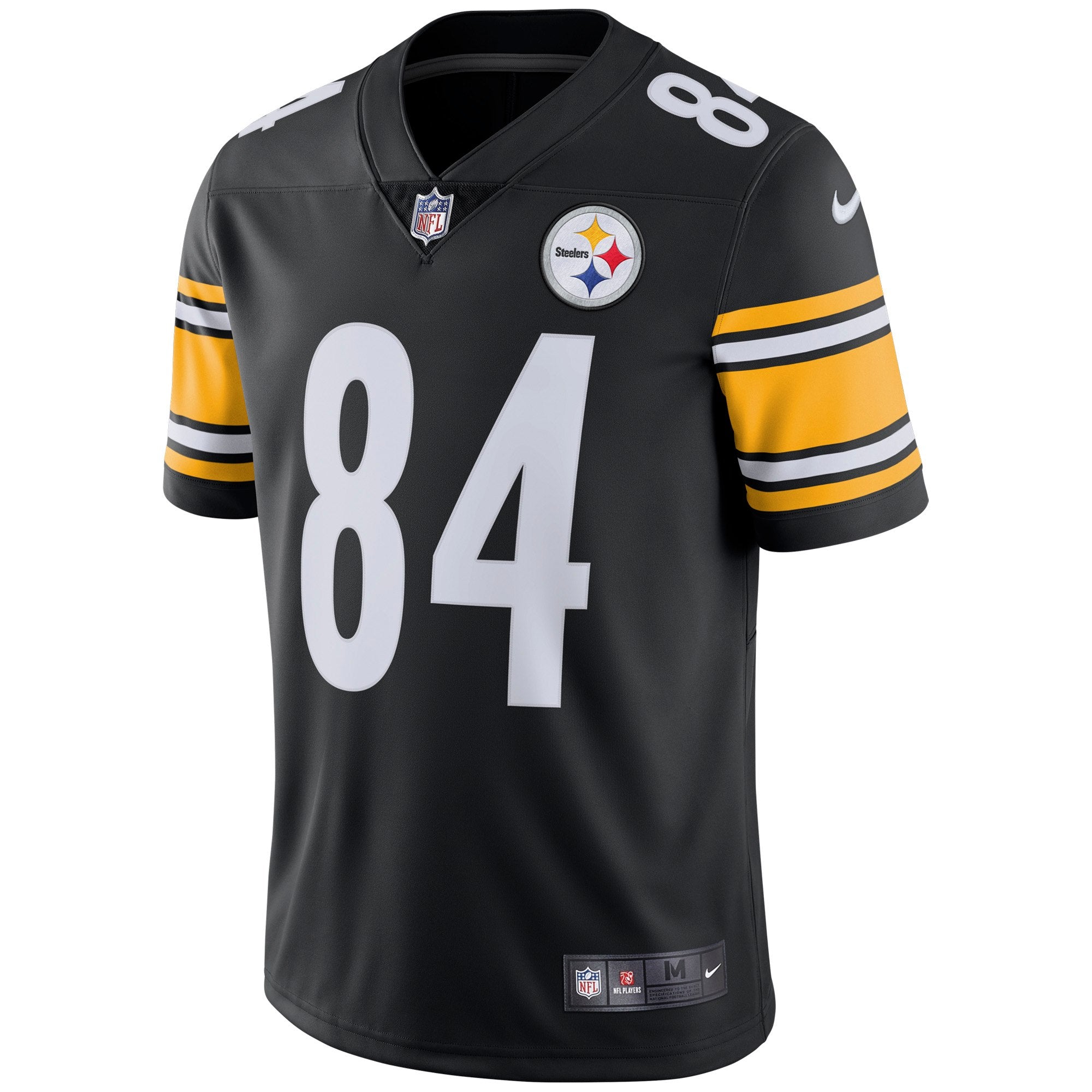 Men's Pittsburgh Steelers Antonio Brown Nike Black Vapor