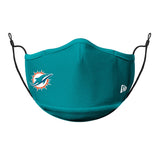 Adult Miami Dolphins NFL Football New Era Team Colour On-Field Adjustable Face Covering