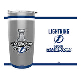 Tampa Bay Lightning The Sports Vault 2021 Stanley Cup Champions - 20oz. Tumbler