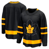 Men's Toronto Maple Leafs John Tavares Fanatics Branded Black - Alternate Premier Breakaway Reversible Player Jersey