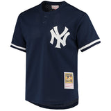 Derek Jeter New York Yankees Mitchell & Ness Cooperstown Collection 1995 Batting Practice Jersey – Navy