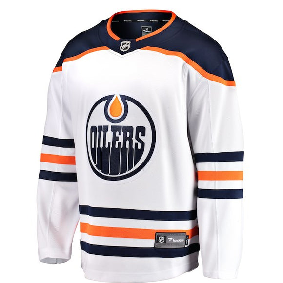 Men's Edmonton Oilers Fanatics Branded White Breakaway - Blank Jersey - Bleacher Bum Collectibles, Toronto Blue Jays, NHL , MLB, Toronto Maple Leafs, Hat, Cap, Jersey, Hoodie, T Shirt, NFL, NBA, Toronto Raptors