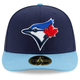 Men's Toronto Blue Jays New Era Navy Alternate 4 Authentic Collection On-Field Low Profile 59FIFTY Fitted Hat - Bleacher Bum Collectibles, Toronto Blue Jays, NHL , MLB, Toronto Maple Leafs, Hat, Cap, Jersey, Hoodie, T Shirt, NFL, NBA, Toronto Raptors