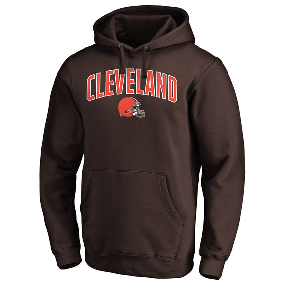 Men's Cleveland Browns NFL Pro Line by Fanatics Branded Brown Iconic Engage Arch Pullover Hoodie - Bleacher Bum Collectibles, Toronto Blue Jays, NHL , MLB, Toronto Maple Leafs, Hat, Cap, Jersey, Hoodie, T Shirt, NFL, NBA, Toronto Raptors