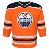 Edmonton Oilers Child Ages 4-7 Connor McDavid Royal Premier - Player Hockey Jersey - Bleacher Bum Collectibles, Toronto Blue Jays, NHL , MLB, Toronto Maple Leafs, Hat, Cap, Jersey, Hoodie, T Shirt, NFL, NBA, Toronto Raptors