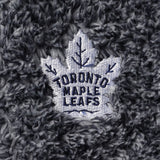 Newborn Toronto Maple Leafs NHL Hockey Blue Game Nap Teddy Fleece Bunting Sleeper