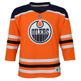 Edmonton Oilers Orange Premier Preschool Ages 4-7 Years Old - Blank Hockey Jersey - Bleacher Bum Collectibles, Toronto Blue Jays, NHL , MLB, Toronto Maple Leafs, Hat, Cap, Jersey, Hoodie, T Shirt, NFL, NBA, Toronto Raptors