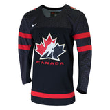 Men's Nike Black IIHF International Hockey Team Canada - Replica Jersey