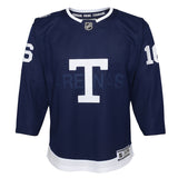 Youth Toronto Maple Leafs Mitch Marner Navy 2022 NHL Heritage Classic Premier Player Jersey
