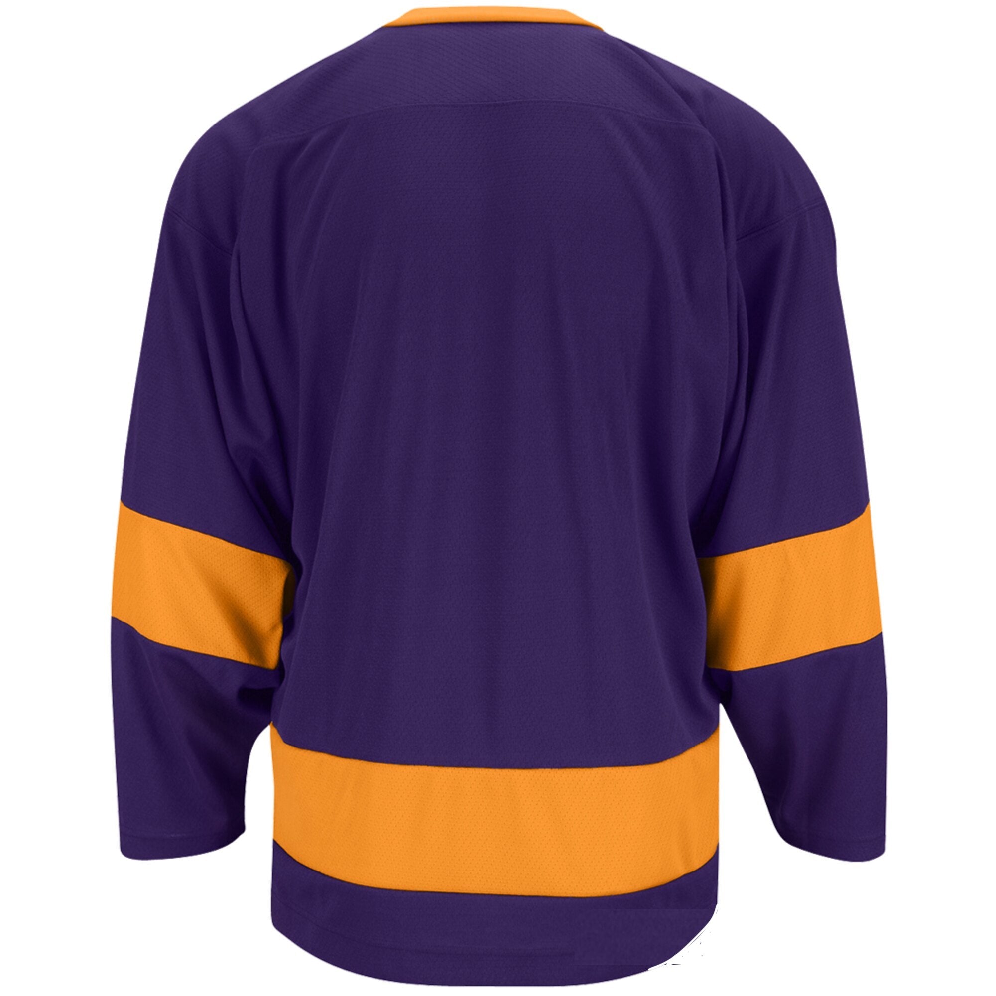 Fanatics Branded Los Angeles Kings Purple/Gold Premier Breakaway Heritage  Blank Jersey