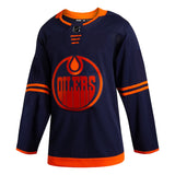 Men's Edmonton Oilers adidas Navy Alternate Authentic NHL Hockey Jersey