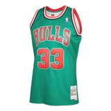 Scottie Pippen Chicago Bulls Mitchell & Ness 1995-96 Hardwood Classics Reload 2.0 Swingman Jersey - Green