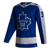 Men's Toronto Maple Leafs Auston Matthews adidas Blue 2020/21 - Reverse Retro Player Jersey
