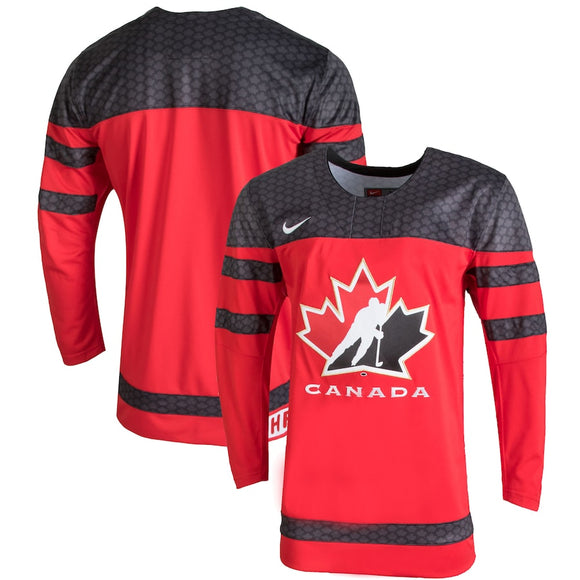 Men's Nike Red IIHF International Hockey Team Canada - Replica Jersey