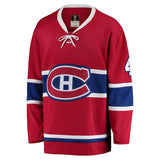 Men's Montreal Canadiens Jean Beliveau Fanatics Branded Red Premier Breakaway Retired - Player Jersey