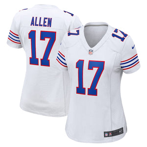 Women's Nike Josh Allen White Buffalo Bills Alternate Player Game Team Jersey