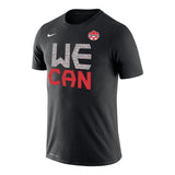 Men's Nike Black Canada Soccer - We Can Qualification Celebration Performance T-Shirt