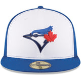 Toronto Blue Jays New Era Alternate 3 Authentic Collection On-Field 59FIFTY - Fitted Hat - White/Royal