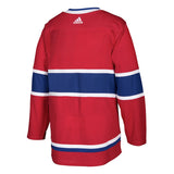 Men's Montreal Canadiens Adidas Red Home Authentic NHL Hockey Blank Jersey