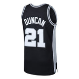 Men's San Antonio Spurs Tim Duncan Mitchell & Ness Black 1998-99 Hardwood Classics Swingman Jersey - Bleacher Bum Collectibles, Toronto Blue Jays, NHL , MLB, Toronto Maple Leafs, Hat, Cap, Jersey, Hoodie, T Shirt, NFL, NBA, Toronto Raptors