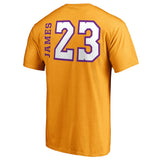 LeBron James Los Angeles Lakers Fanatics Branded Side Sweep T-Shirt – Gold - Bleacher Bum Collectibles, Toronto Blue Jays, NHL , MLB, Toronto Maple Leafs, Hat, Cap, Jersey, Hoodie, T Shirt, NFL, NBA, Toronto Raptors