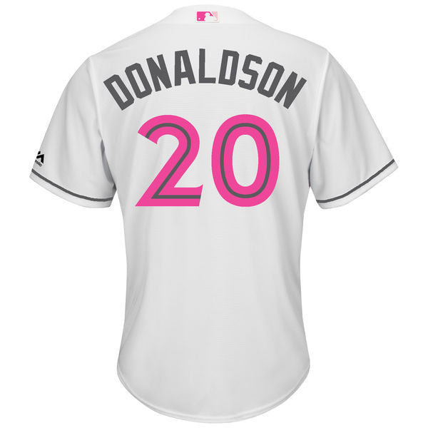 Josh Donaldson Toronto Blue Jays Majestic Cool Base Player Jersey – White –  ThanoSport