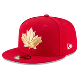 Men's Toronto Blue Jays New Era Red 2018 Stars & Stripes 4th of July On-Field 59FIFTY Fitted Hat - Bleacher Bum Collectibles, Toronto Blue Jays, NHL , MLB, Toronto Maple Leafs, Hat, Cap, Jersey, Hoodie, T Shirt, NFL, NBA, Toronto Raptors