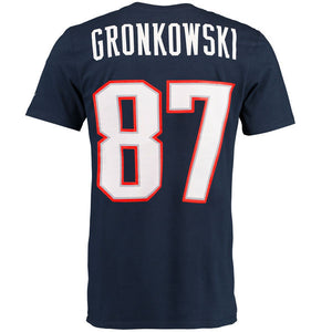 Men s New England Patriots Rob Gronkowski Nike Navy Blue Player