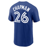 Toronto Blue Jays Match Chapman Nike Royal Player Name & Number Youth T-Shirt