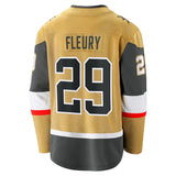 Men's Vegas Golden Knights Marc-Andre Fleury Fanatics Branded Gold 2020/21 Alternate - Premier Breakaway Player Jersey
