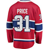 Men's Montreal Canadiens Carey Price Fanatics Branded Red Breakaway - Player Jersey - Bleacher Bum Collectibles, Toronto Blue Jays, NHL , MLB, Toronto Maple Leafs, Hat, Cap, Jersey, Hoodie, T Shirt, NFL, NBA, Toronto Raptors