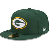 Men's New Era Green Green Bay Packers Patch Up Super Bowl XXXI 59FIFTY Fitted Hat