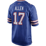 Men's Buffalo Bills Josh Allen Nike Blue Game NFL Football Jersey