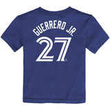 Toronto Blue Jays Vladimir Guerrero Jr. Nike Royal Player Name & Number Child T-Shirt