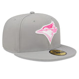 Toronto Blue Jays New Era 2022 Mother's Day On-Field 59FIFTY Fitted Hat - Gray