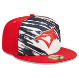 Toronto Blue Jays New Era 2022 4th of July On-Field 59FIFTY Fitted Hat - Red