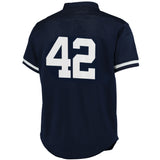 Men's New York Yankees Mariano Rivera Mitchell & Ness Navy Cooperstown Mesh Batting Practice Jersey - Bleacher Bum Collectibles, Toronto Blue Jays, NHL , MLB, Toronto Maple Leafs, Hat, Cap, Jersey, Hoodie, T Shirt, NFL, NBA, Toronto Raptors