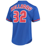 Roy Halladay Toronto Blue Jays Mitchell & Ness Cooperstown Collection Authentic Jersey – Royal