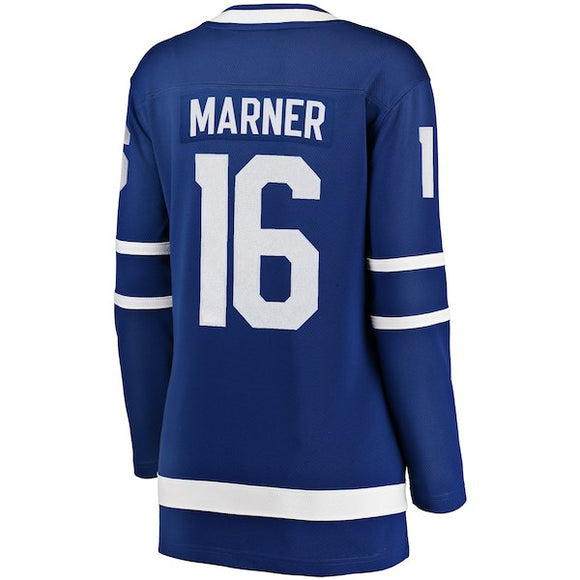 Women's Toronto Maple Leafs Mitch Marner Fanatics Branded Royal Breakaway Hockey Jersey - Bleacher Bum Collectibles, Toronto Blue Jays, NHL , MLB, Toronto Maple Leafs, Hat, Cap, Jersey, Hoodie, T Shirt, NFL, NBA, Toronto Raptors