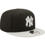 Men's New York Yankees New Era Black/Gray Spring Two-Tone 9FIFTY Snapback Hat
