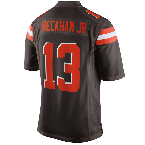 Men's Nike Odell Beckham Jr Brown Cleveland Browns NFL Football